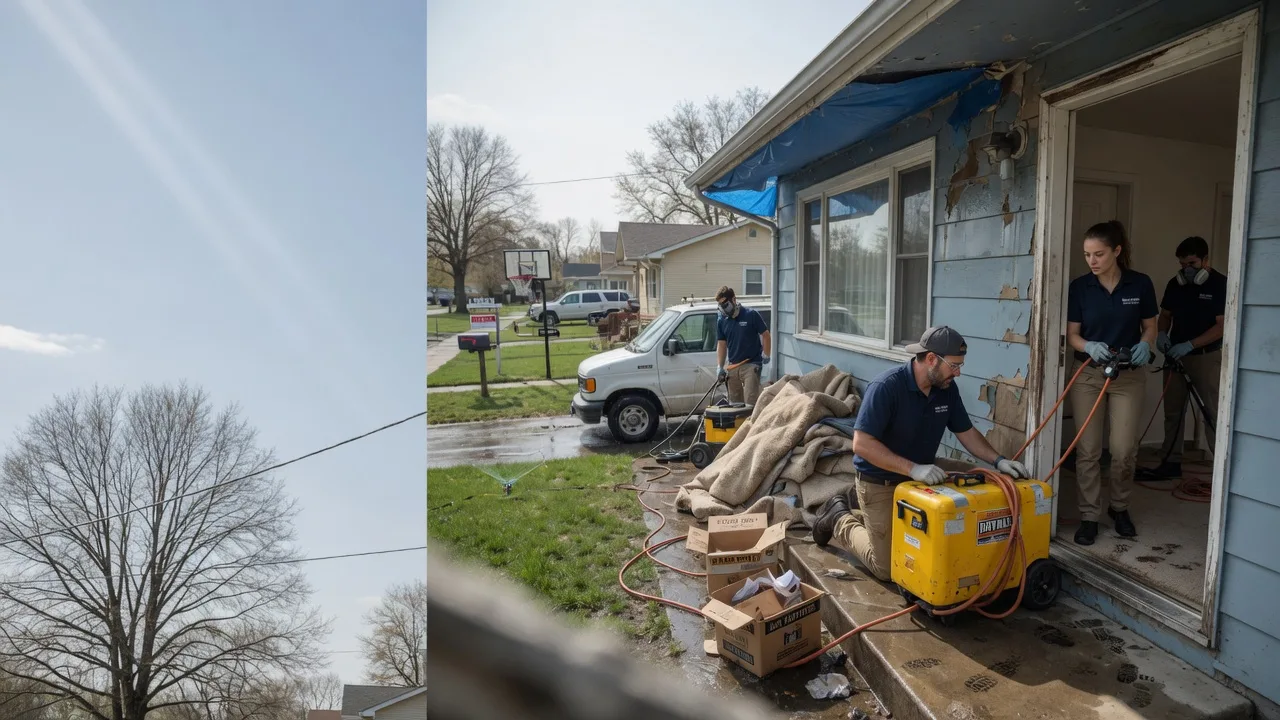 Basement Flood Cleanup in Hillsboro, IN near me